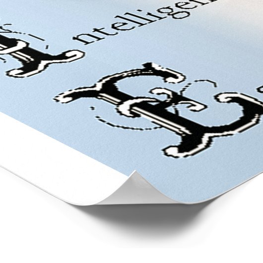 Sable Rough Collie Gifts Poster (Hoek)