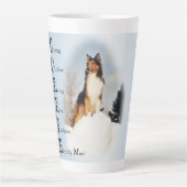 Sable Rough Collie Gifts Two-Tone Coffee Mok (Voorkant)