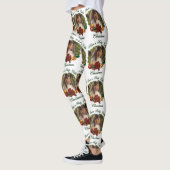 Sable Rough Collie Kerstmis Leggings (Links)