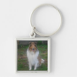 Sable Rough Collie Sleutelhanger
