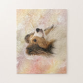 Sable Sheltie Legpuzzel (Verticaal)
