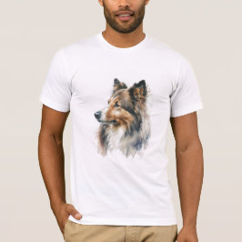 Sable Sheltie Painting T-Shirt