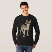 Sable Siberian Husky T-shirt (Voorkant volledig)