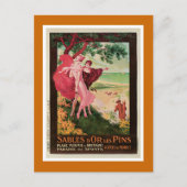 Sables d'Or Les Pins, Frankrijk  Briefkaart (Voorkant)