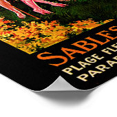 Sables d'or Les Pins Poster (Hoek)