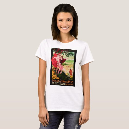 Sables d'or Les Pins T-shirt (Voorkant volledig)