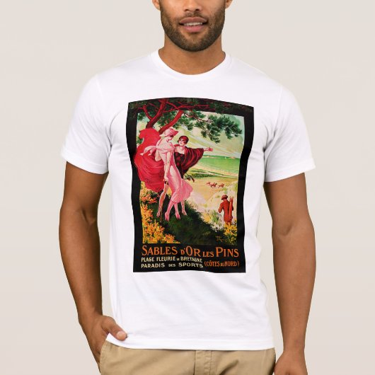 Sables d'Or les Pins T-shirt (Voorkant)