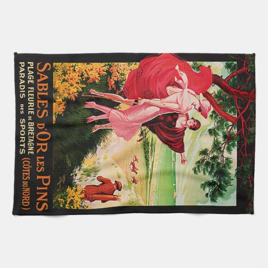 Sables d'Or les Pins Theedoek (Horizontaal)