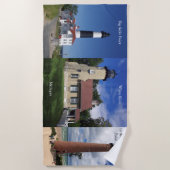 Sables & White River Lighthouse Beach Towel Strandlaken (Voorkant)