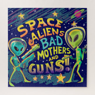 SABMG! Sci-fi puzzel Legpuzzel