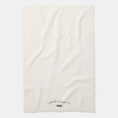 Sabor Boricua Keukenhanddoek met kaart (Verticaal)
