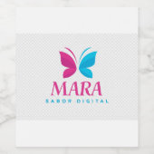 Sabor Digital Mara – Accesorios y Botellas Wijn Etiket (Enkel label)