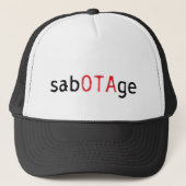 sabOTAge Trucker Pet (Voorkant)