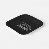 Sabr en Salah Combo in het Arabisch Papieren Bordje (Gebogen)