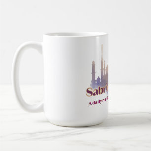 Sabr Strength is een dagelijkse herinnering in een Koffiemok