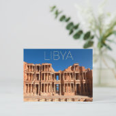 Sabratha, Libië Reisansichtkaart Briefkaart (Staand voorkant)