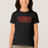 Sabres Herboren Bflo Dingen Tri-Blend Shirt (Voorkant)