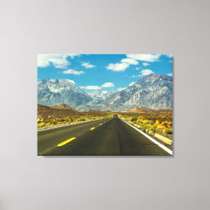 Sabrina Basin Sierra Nevada Berg Canvasprint Canvas Afdruk