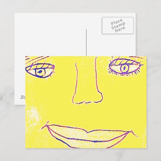 sabrina briefkaart (Voorkant / Achterkant)