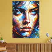 SABRINA CANVAS AFDRUK (Insitu (Woonkamer))