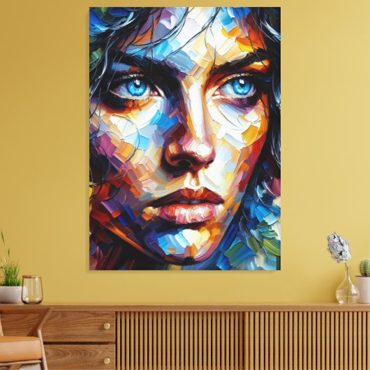 SABRINA CANVAS AFDRUK (Insitu (Woonkamer))