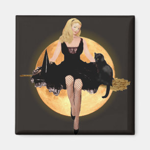 Sabrina de Teenage Witch Magneet