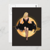 Sabrina de Tienerheks Briefkaart (Voorkant / Achterkant)