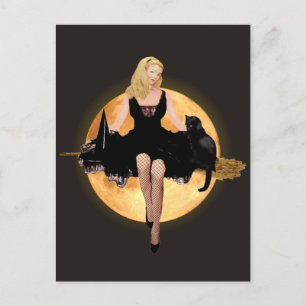 Sabrina de Tienerheks Briefkaart