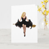 Sabrina, de tienerheks kaart (Gele Bloem)