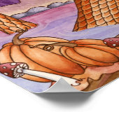 Sabrina - Herfst Mermaid Poster (Hoek)