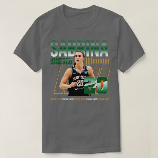Sabrina Ionescu 1 T-shirt (Design voorkant)