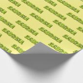 Sabrina Kiwi Fruit Geschenk papier Geschenkpapier (Hoek)