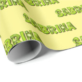 Sabrina Kiwi Fruit Geschenk papier Geschenkpapier (Rol Hoek)