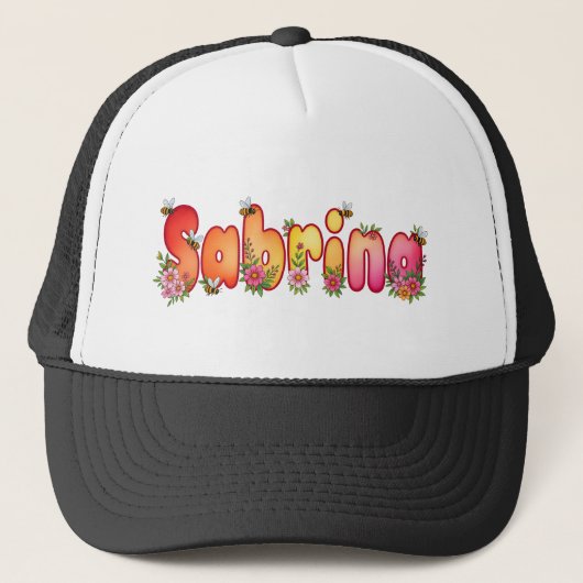 Sabrina - personalised hats for her trucker pet (Voorkant)