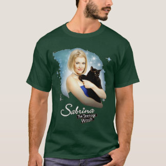 Sabrinaheeenage Heks Bel Me jongen retro T-shirt