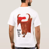 Sabu the Magic Yak - T Shirt (Achterkant)