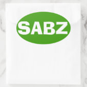 SABZ OVALE STICKER (Tas)