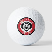Sac and Fox Nation-vlag Oklahoma Golfballen (Voorkant)
