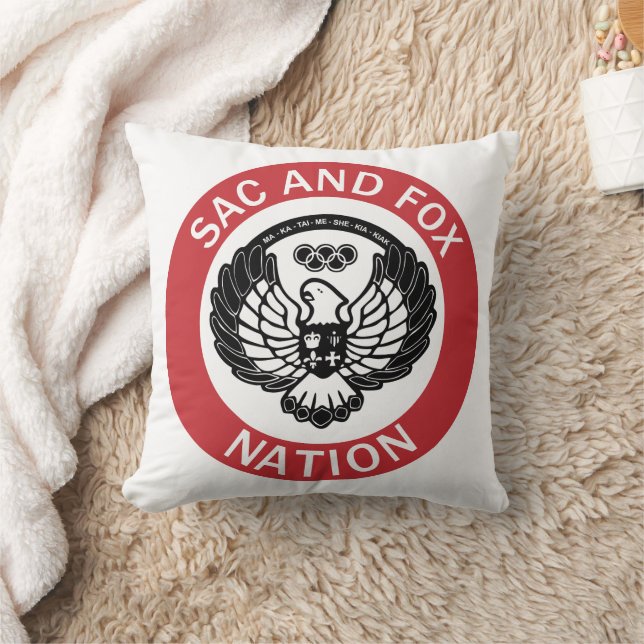 Sac and Fox Nation-vlag Oklahoma Kussen (Deken)