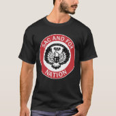 Sac and Fox Nation-vlag Oklahoma T-shirt (Voorkant)