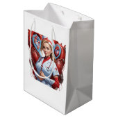 Sac Cadeau Medium Cadeauzakje (Achterkant Gekanteld)