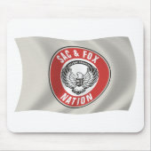 Sac & Fox Nation (Oklahoma) Flag Mousepad Muismat (Voorkant)