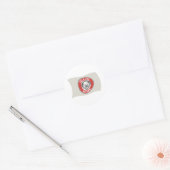 Sac & Fox Nation (Oklahoma) Vlagsticker Ronde Sticker (Envelop)