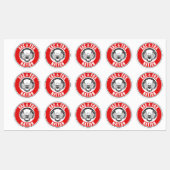 sac fox vlag amerikaans inheems verenigd amerikaan labels (Vel)