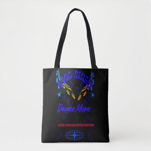Sac, Music Dance Tote Bag (Voorkant)