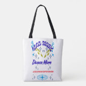 Sac, Music Dance Tote Bag (Achterkant)