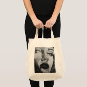 SAC RÉUTILIZABLE TETE D'AFFICHE TOTE BAG (Voorkant (product))