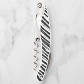 Sacacorchos estilo Blanco y Negro  Kurkentrekker (Voorkant)