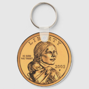 Sacagawea Dollar Sleutelhanger