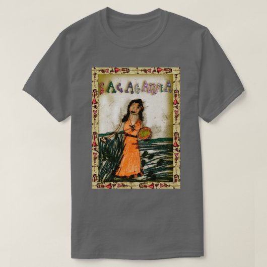 Sacagawea Long T-shirt (Design voorkant)